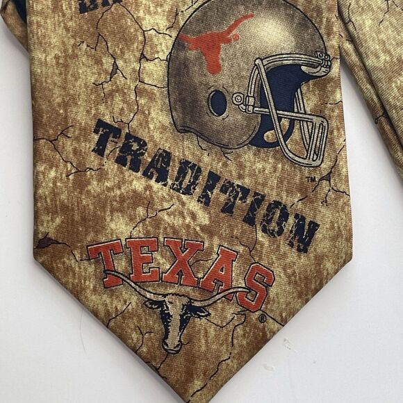 University of Texas Longhorn Silk Tie - Picture 4 of 6